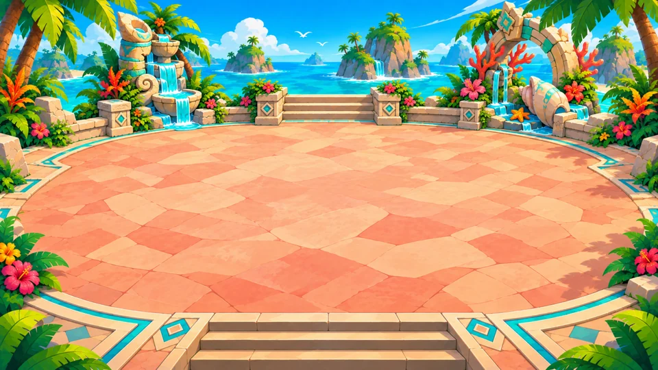 Original tropical Ring arena